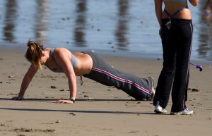 woman workout